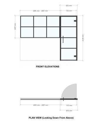Bascomb and Drew Maintenance (Acton, London): T-Bar Grid Glazing Glass Walls and Doors
