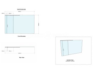 Reality House (Bath, Somerset): Top Hung Glass Sliding Door and Partitioning