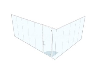 Bear Business Finance (Peterborough, Cambridgeshire): Frameless Glass Corner Office