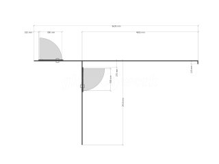 Beetham (Liverpool, Merseyside): Frosted Glass T-Bar Grid Glazed Partitioning