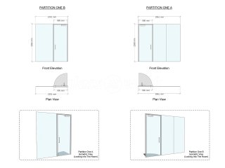Big Style Fashions (Ellesmere Port, Cheshire): Glazed Frameless Glass Office Cubicles