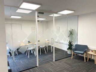 Birchenall Howden Ltd (Sheffield, South Yorkshire): Acoustic Glass Office Partitioning - Fully Installed
