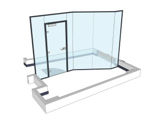 Bla Translation (BroLlangefni, Sir Ynys Mon): Toughened Glass Office Partition - Fully Installed