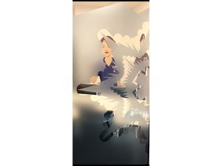 Blue Light Card (Loughborough, Leicestershire): Glass Partitions With Window Film Graphics