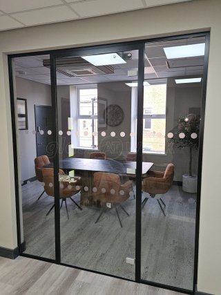 Blue Line Taxi Services (Wallsend, Tyne and Wear): Commercial Glass Office Fitout