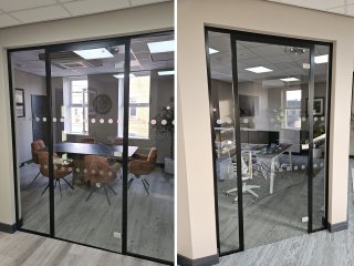 Blue Line Taxi Services (Wallsend, Tyne and Wear): Commercial Glass Office Fitout