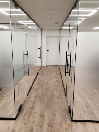 Bluepark Management (Salford, Greater Manchester): Partition Glass Office Fit-out