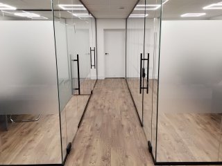 Bluepark Management (Salford, Greater Manchester): Partition Glass Office Fit-out