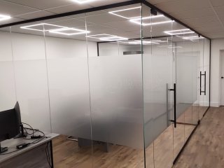 Bluepark Management (Salford, Greater Manchester): Partition Glass Office Fit-out
