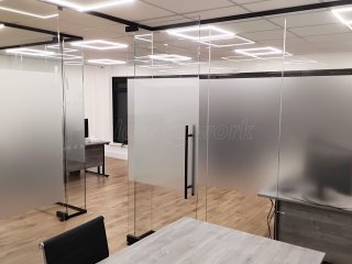 Bluepark Management (Salford, Greater Manchester): Partition Glass Office Fit-out