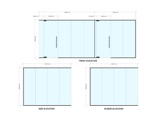 Bluepark Management (Salford, Greater Manchester): Partition Glass Office Fit-out
