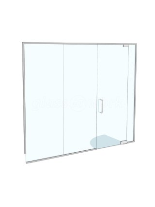 Bowse Consultancy (Ashford, Kent): Toughened Glass Office Partition - Fully Installed