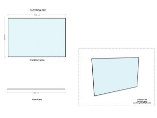Brandbassador (Hackney, London): Single Glazed Acoustic Glass Room Divider Office Partition