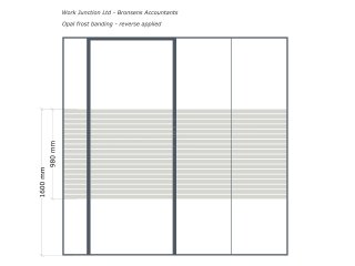 Bronsens Accountants (Witney, Oxfordshire): Glass Office Partition With Acoustic Glazing