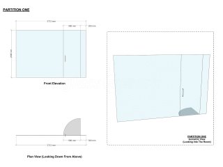 Bruern Abbey School (Bicester, Oxfordshire): Glass Partition Wall and Door