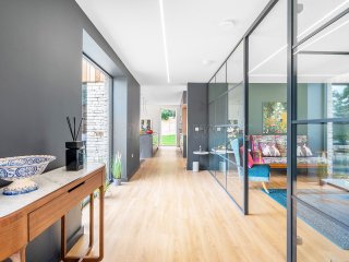 CBuild Limited (Cirencester, Gloucestershire): T-Bar Aluminium Framed Glass Partition