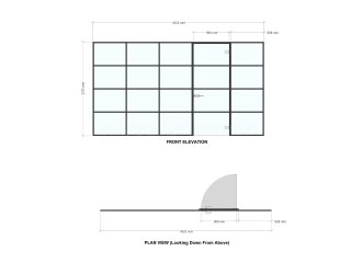 CBuild Limited (Cirencester, Gloucestershire): T-Bar Aluminium Framed Glass Partition