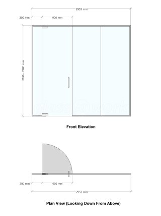 CCL Interiors (Glasgow, Scotland): Glass Office Front With Door