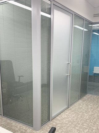 COYS Construction (Greenford, London): Acoustic Double Glazed Corner Office With Blinds