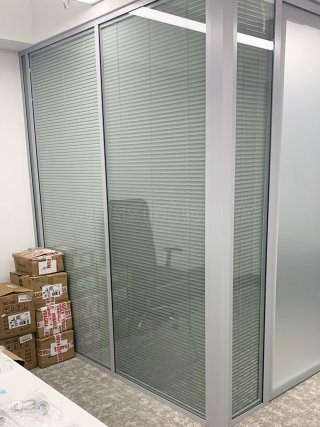 COYS Construction (Greenford, London): Acoustic Double Glazed Corner Office With Blinds