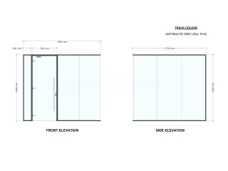 Caledonian Lift Services (Hamilton, Scotland): Glass Partition Corner Room