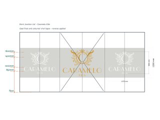 Caramelo Kids (Romford, Essex): Frameless Glass Double Doors With Bespoke Window Film