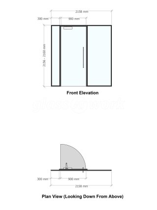 Carbon Futures (Glasgow, Scotland): Side-by-side Glass Office Partitions