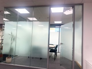 Carlton [North Wales] (Caernarfon, North Wales): Double Glazed Glass Offices