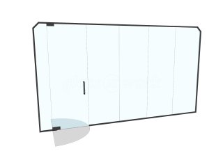 City Estates (Sheffield, South Yorkshire): Frameless Glass Office Partition