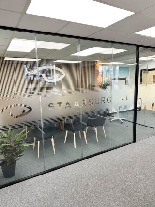 City Insulation Group (Oldham, Greater Manchester): Double Glazed Glass Corner Office