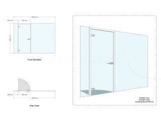 Clydesdale Group (Southampton, Hampshire): Commercial Glass Office Partition Installation