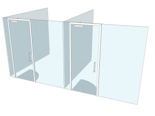 Confederation of Roofing Contractors (Brightlingsea, Essex): Glass Office Pods Using Laminated Acoustic Glass