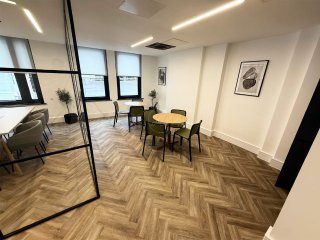 Core Refurb Group (Soho, London): T-Bar Aluminium Framed Glass Walls and Doors