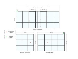 Core Refurb Group (Soho, London): T-Bar Aluminium Framed Glass Walls and Doors