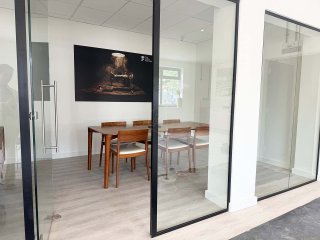 County To County Construction (Gloucester, Gloucestershire): Laminated Acoustic Glass Partitions