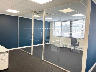 Create Business Hub (Brentwood, Essex): Acoustic Glass Office Wall and Door