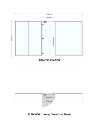 Create Business Hub (Brentwood, Essex): Acoustic Glass Office Wall and Door