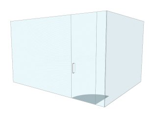 Crestlink Limited (Glasgow, Scotland): Frameless Glass Corner Office