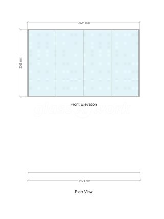 DGA Construct (Cowbridge, Vale of Glamorgan): Laminated Glass Office Partitions