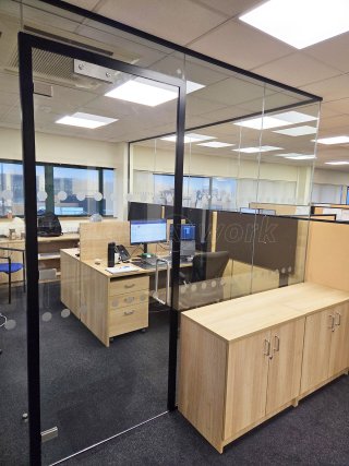 Deanestor (Mansfield, Nottinghamshire): Toughened Glass Office Walls and Doors