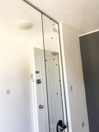 Decorean Ltd (Lewisham, London): Office Glass Wall Divider Open Ended Partition