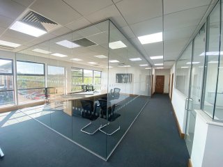 ESB Developments (South Normanton, Derbyshire): Glass Partitions For Office and Laboratory Space