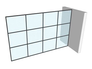 ETFS Capital (Soho, London): Heritage-Style Glass Wall Room Divider