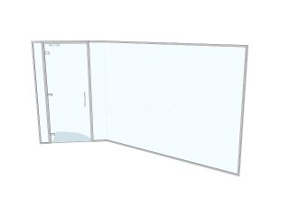 Edge Networks (Gloucester, Gloucestershire): Glass Office and Server Room