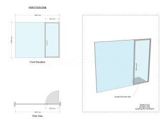 Elecbuild Ltd (Colchester, Essex): Double Glazed Acoustic Glass Wall, With Laminated Soundproofed Glazing