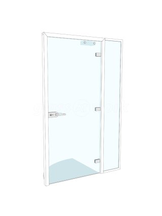 EnviroDental (Stroud, Gloucestershire): Glass Door and Side Panel