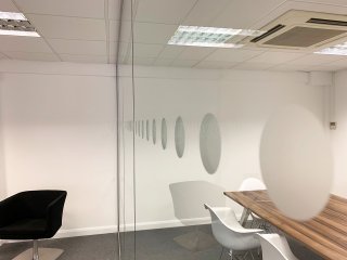 Select Offshore (Billericay, Essex): Toughened Safety Glass Partition Wall & Door