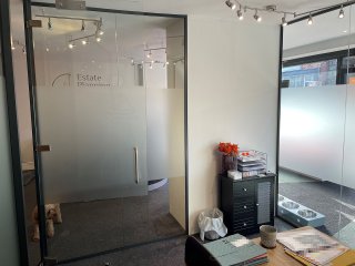 Estate Planning Solutions (Macclesfield, Cheshire): Three-Sided Glass Office