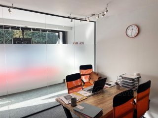 Estate Planning Solutions (Macclesfield, Cheshire): Three-Sided Glass Office