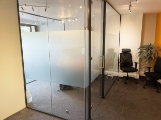 Estate Planning Solutions (Macclesfield, Cheshire): Three-Sided Glass Office